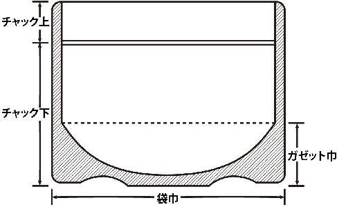 FW-16ラミジップ巾広チャックスタンド0.115×160×120＋47--ヤナギ